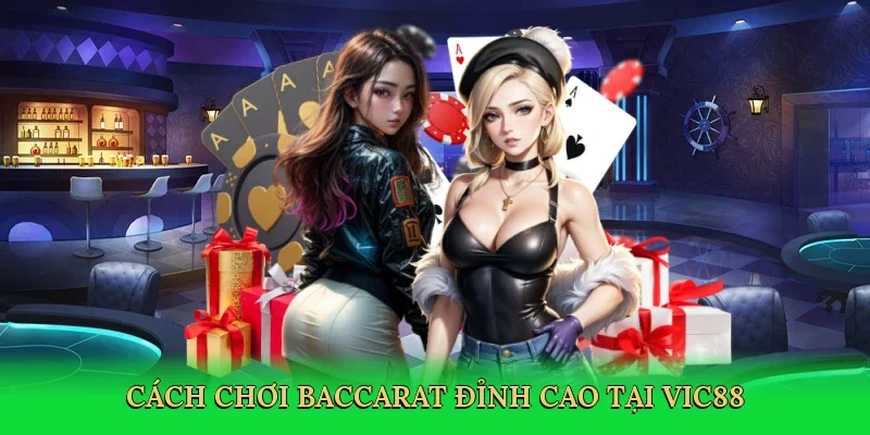 Cách chơi baccarat đỉnh cao tại Vic88